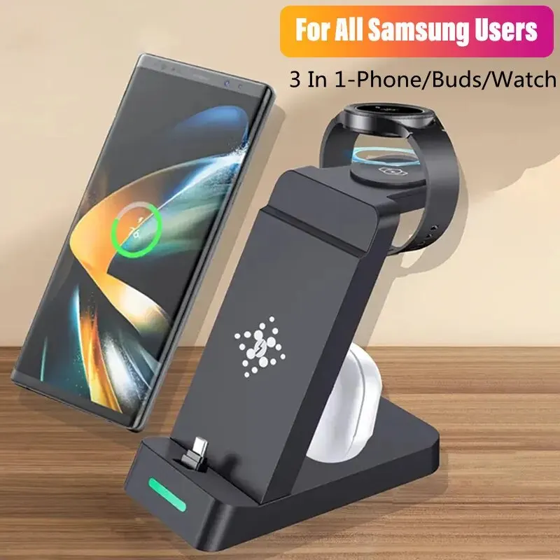 3 In 1 Charging Station for Sa - Smartwatch Ac 评论和价格