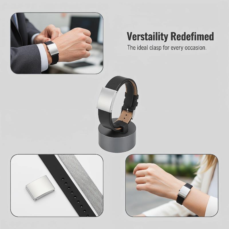 @*Step Design Watch Band Clasp - Smartwatch Straps & Accessories 评论和价格