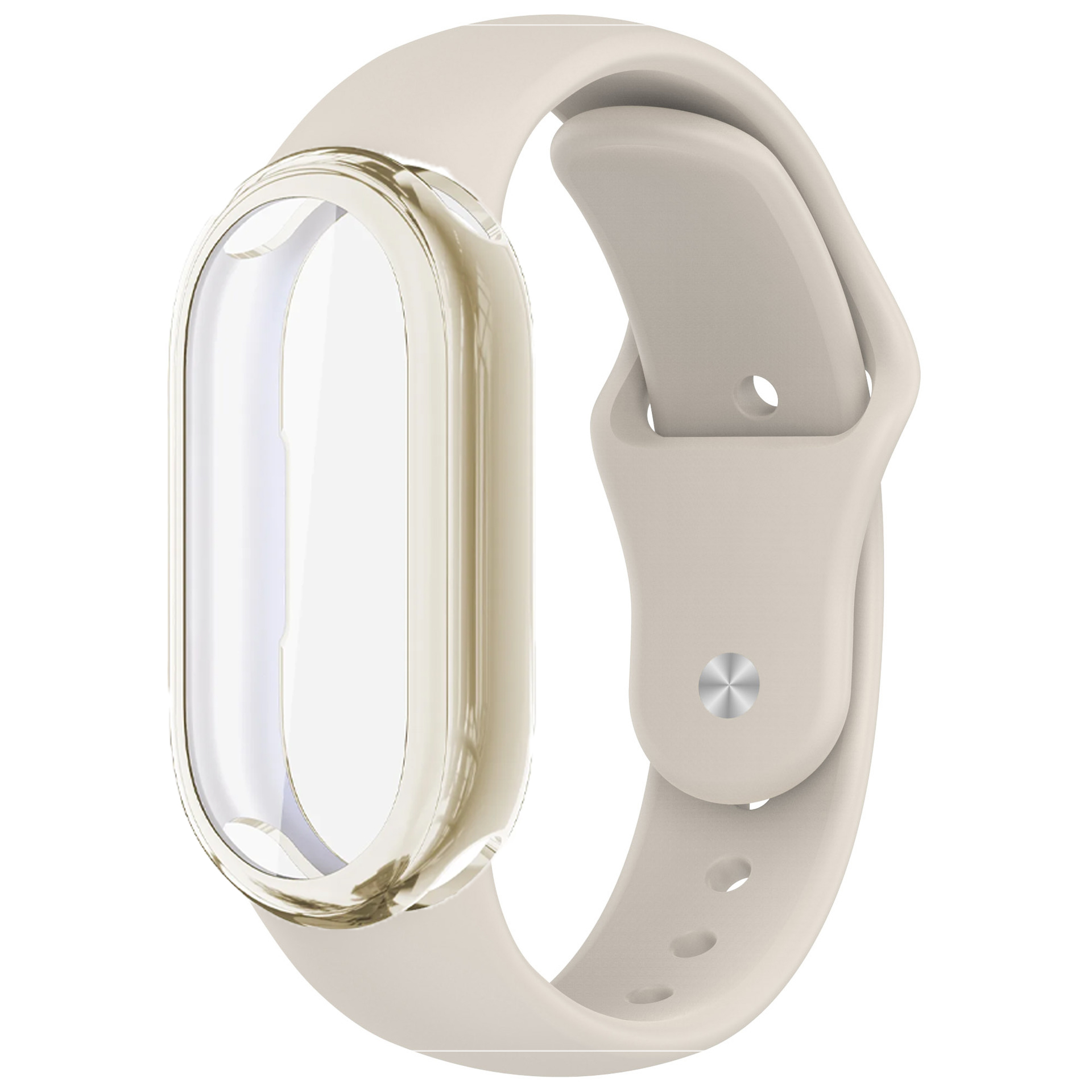 Case+Glass+Silicone Strap for  - Xiaomi Smartwatch Accessories 评论和价格