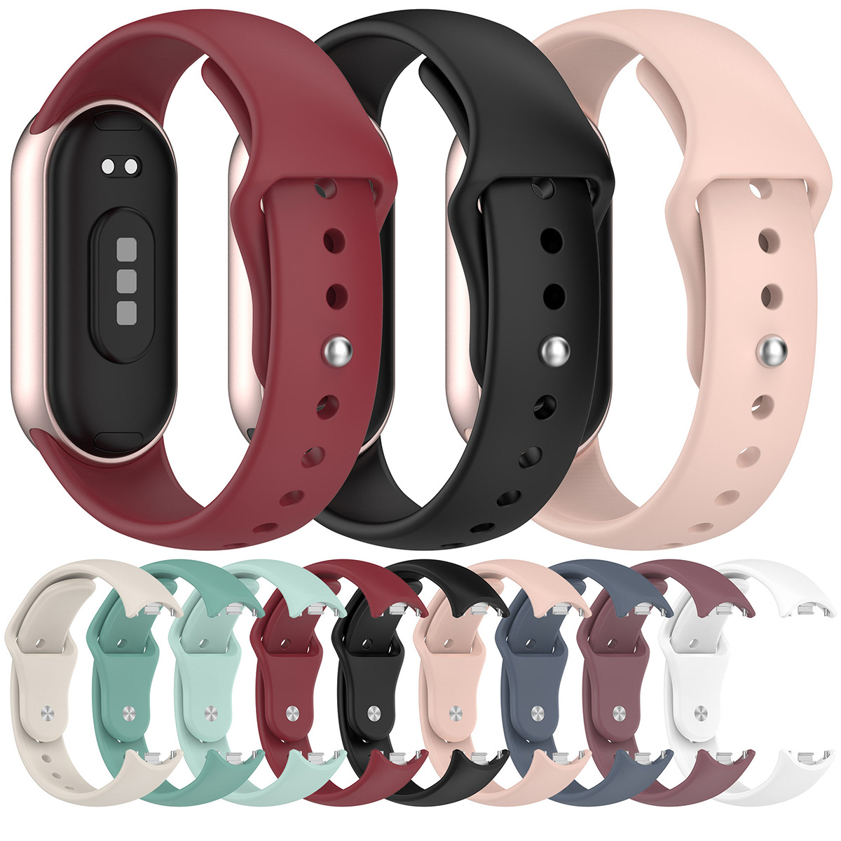 Case+Glass+Silicone Strap for  - Xiaomi Smartwatch Accessories 评论和价格