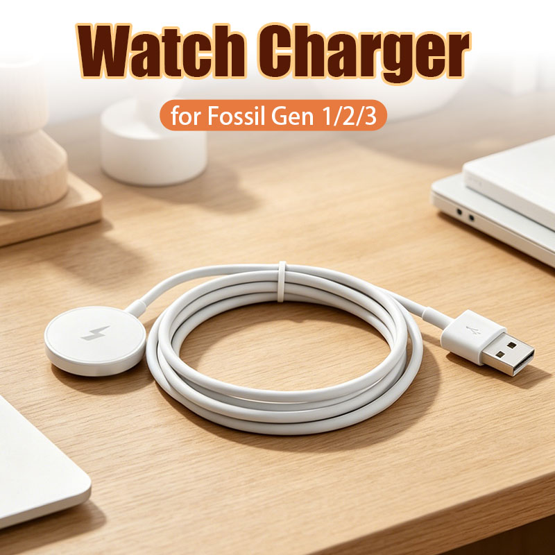 USB Watch Charger Adapter Smar - Fossil Smartwatch Accessories 评论和价格