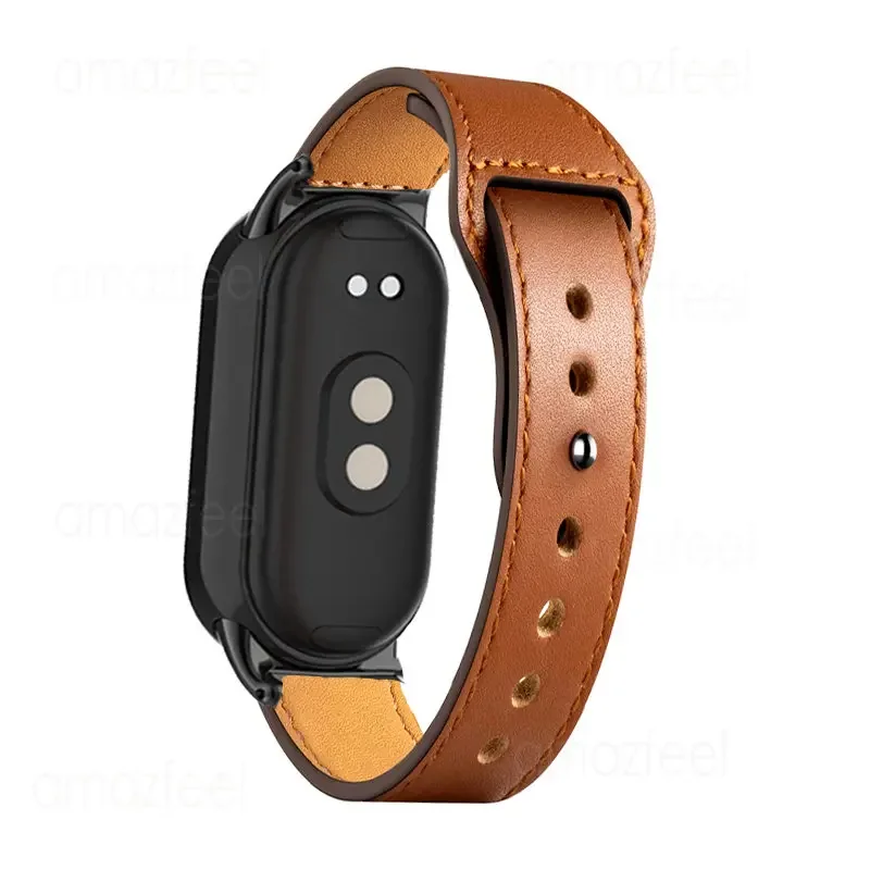 Leather Strap for Xiaomi Mi Ba - Xiaomi Smartwatch Accessories 评论和价格