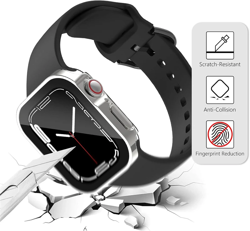 Waterproof Hard PC Screen Prot - Smartwatch Case 评论和价格