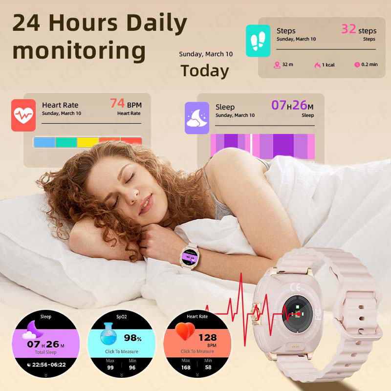 LIGE 2 In 1 TWS Headset Smart  - Smartwatch Headset 评论和价格
