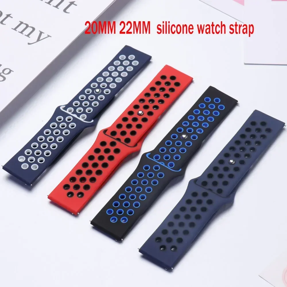22MM 20mm Silicone Strap For X - Xiaomi Smartwatch S4 Accessories 评论和价格