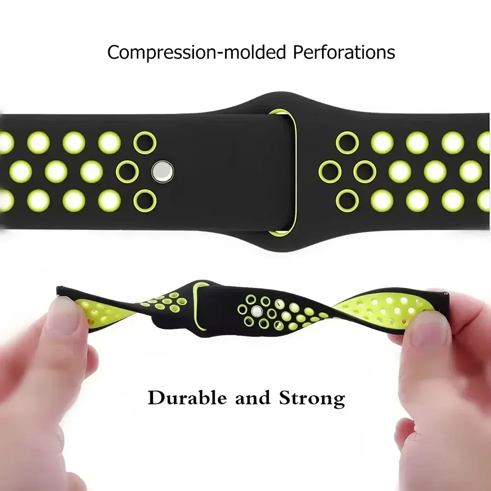 22MM 20mm Silicone Strap For X - Xiaomi Smartwatch S4 Accessories 评论和价格