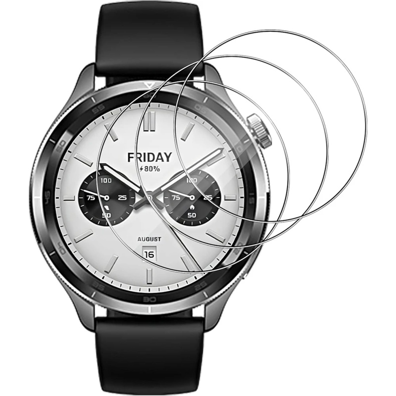 3pcs Tempered Glass Films For  - Xiaomi Smartwatch S4 Accessories 评论和价格