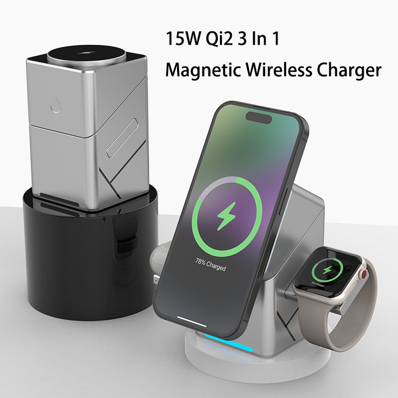 15W Touch Rotating Magnetic Mu - Watch Charger Cable 评论和价格