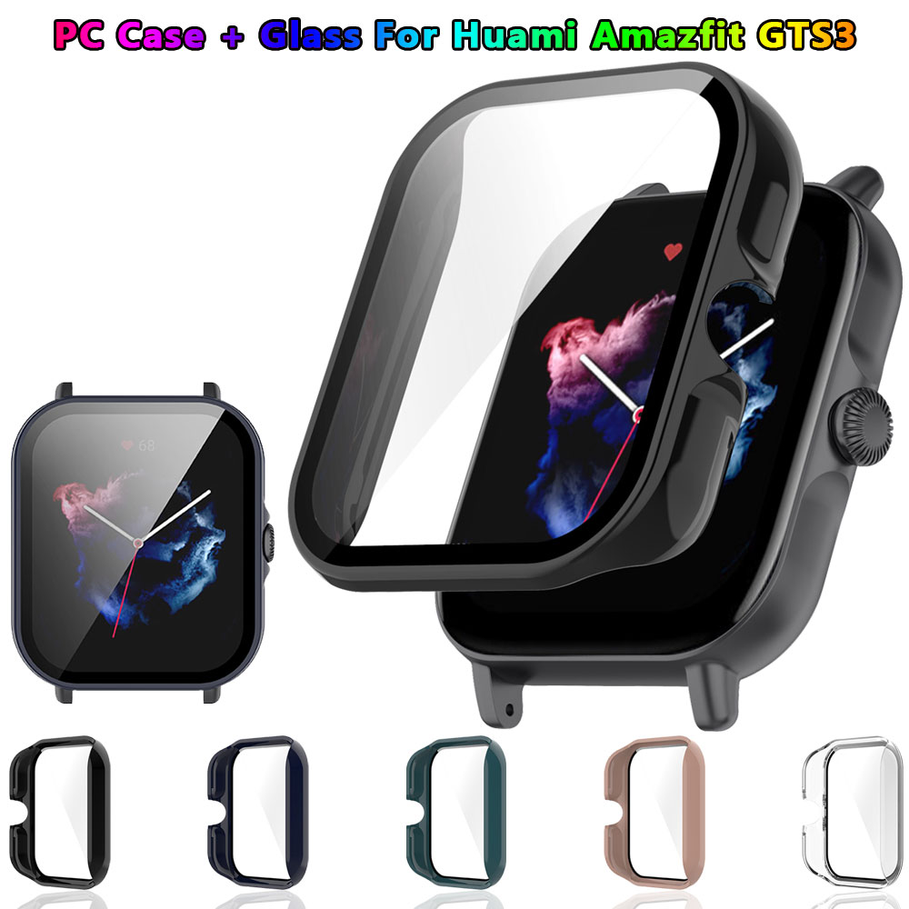 Case + Tempered Glass For Amaz - Amazfit Smartwatch Accessories 评论和价格