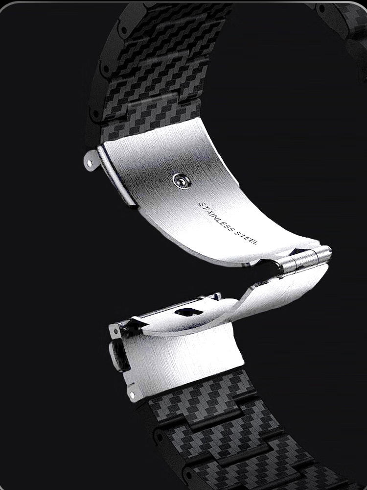 Carbon Fiber Strap For Xiaomi  - Xiaomi Smartwatch S4 Accessories 评论和价格