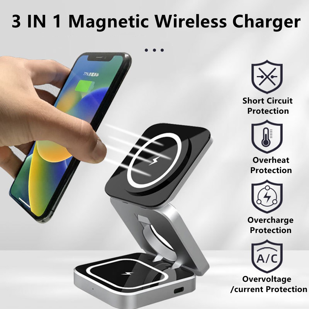 Foldable Magnetic Wireless Cha - Smartwatch Ac 评论和价格