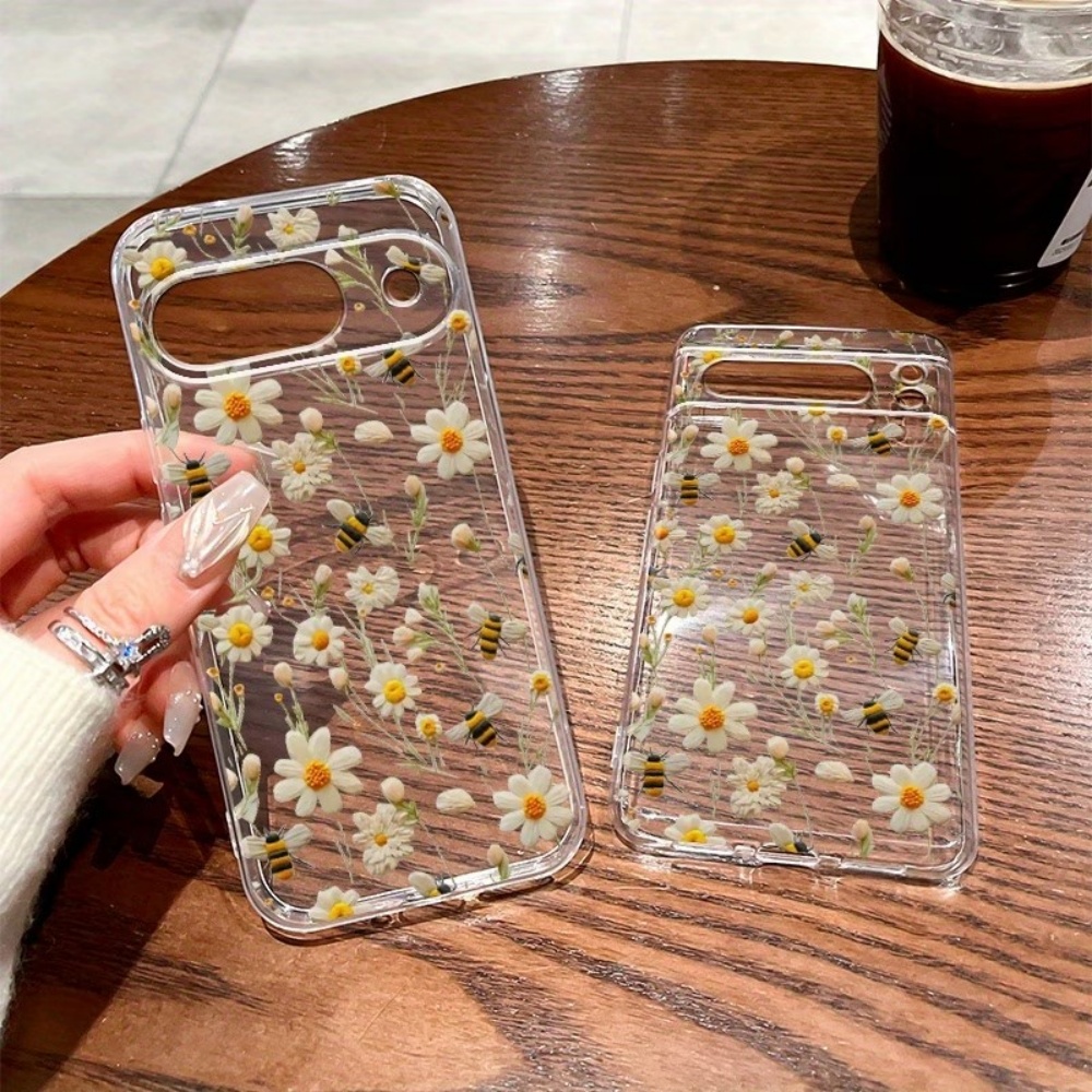 Cute Honeybee Flower Pattern S - Google Pixel 9 评论和价格