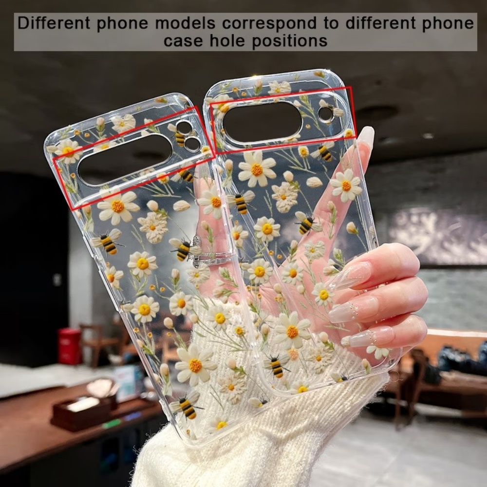 Cute Honeybee Flower Pattern S - Google Pixel 9 评论和价格
