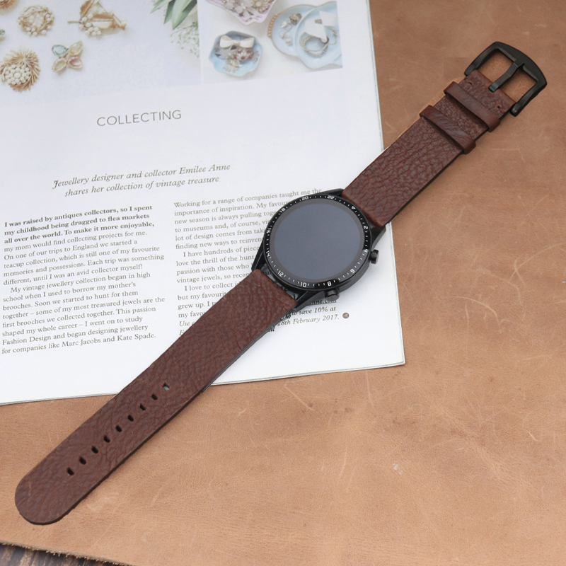 Italian Calfskinl 22mm Watch S - Smartwatch Accessories Shop 评论和价格