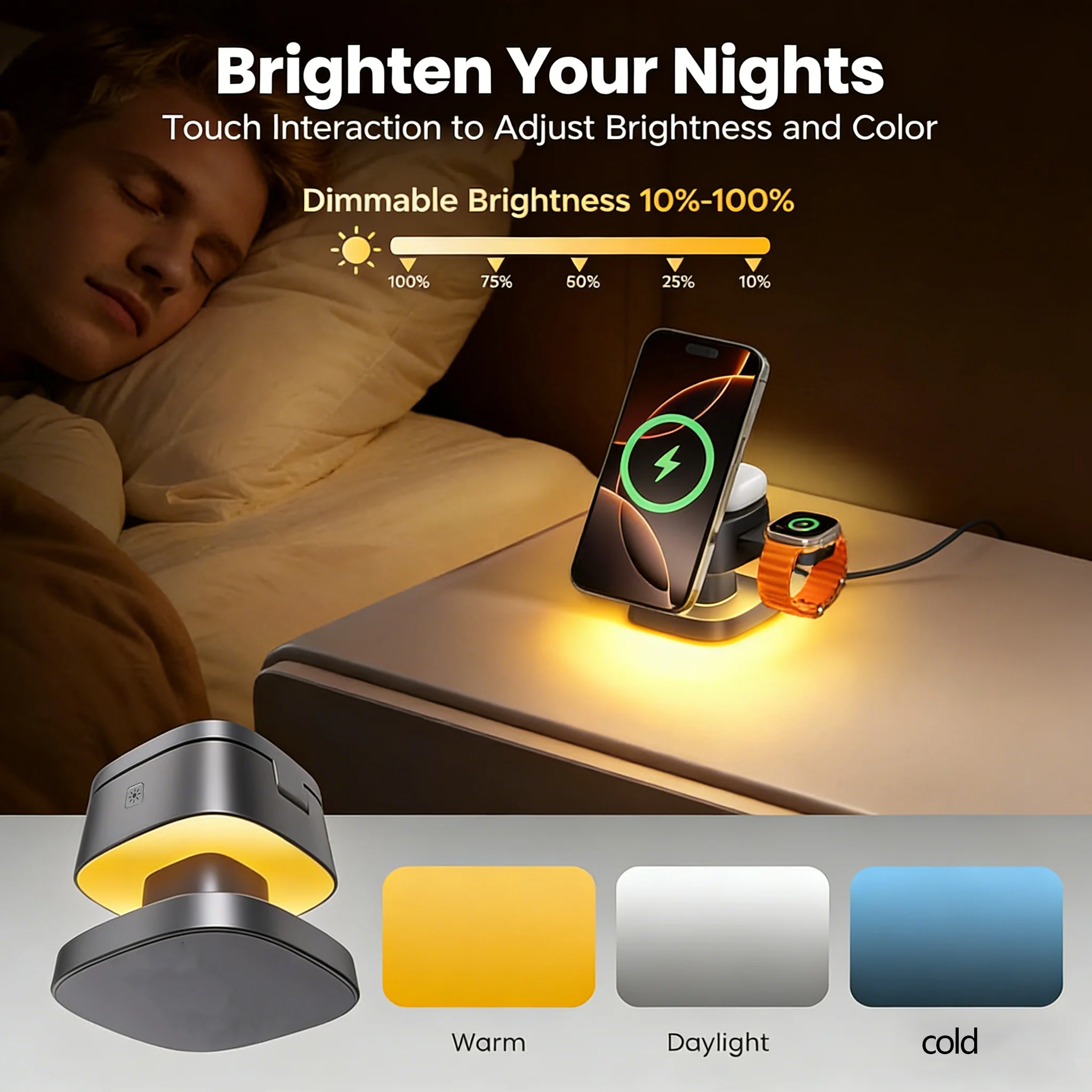 TIMESS Night Light Mashroom Wi - Smartwatch Ac 评论和价格